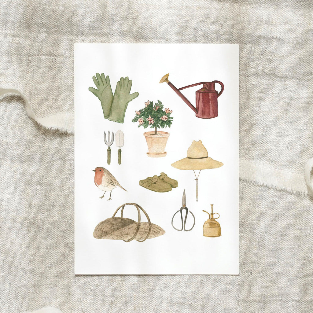 POSTKARTE - GARTENTAG