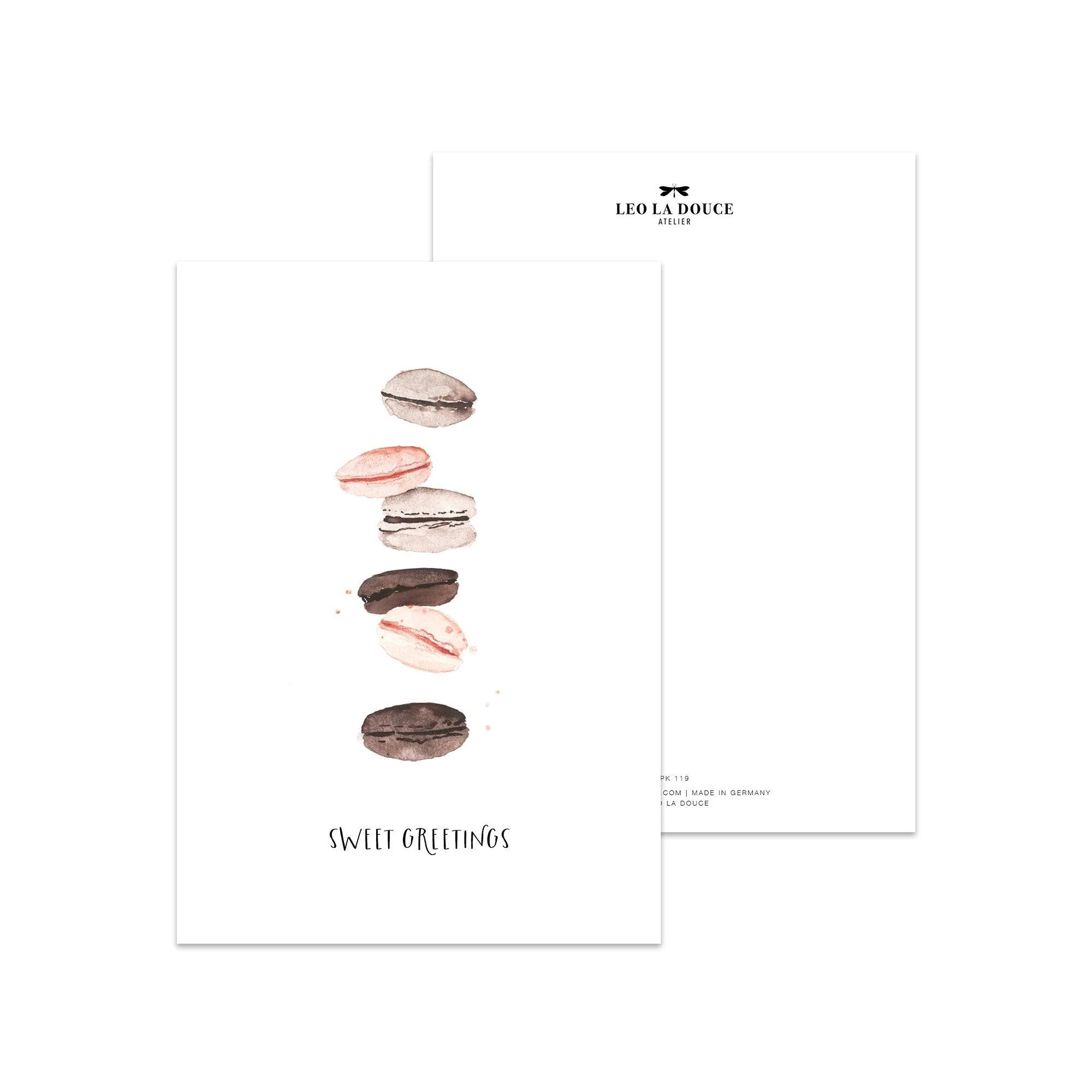 POSTKARTE - SWEET GREETINGS II