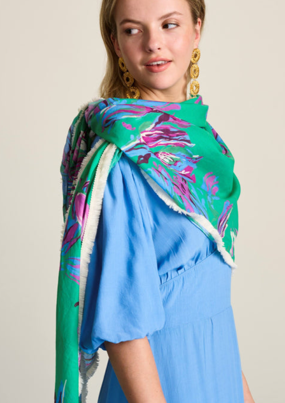 SHAWL - CANDICE FIORE DI ZUCCA