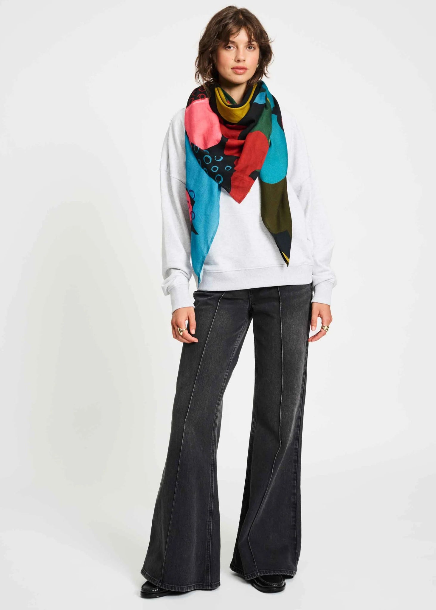 SHAWL - AUTUMN GARDEN