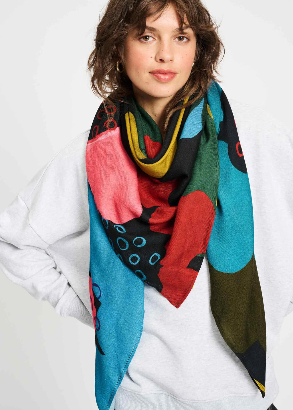SHAWL - AUTUMN GARDEN