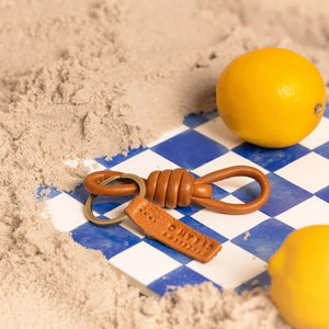 KNOTTED KEYCHAIN