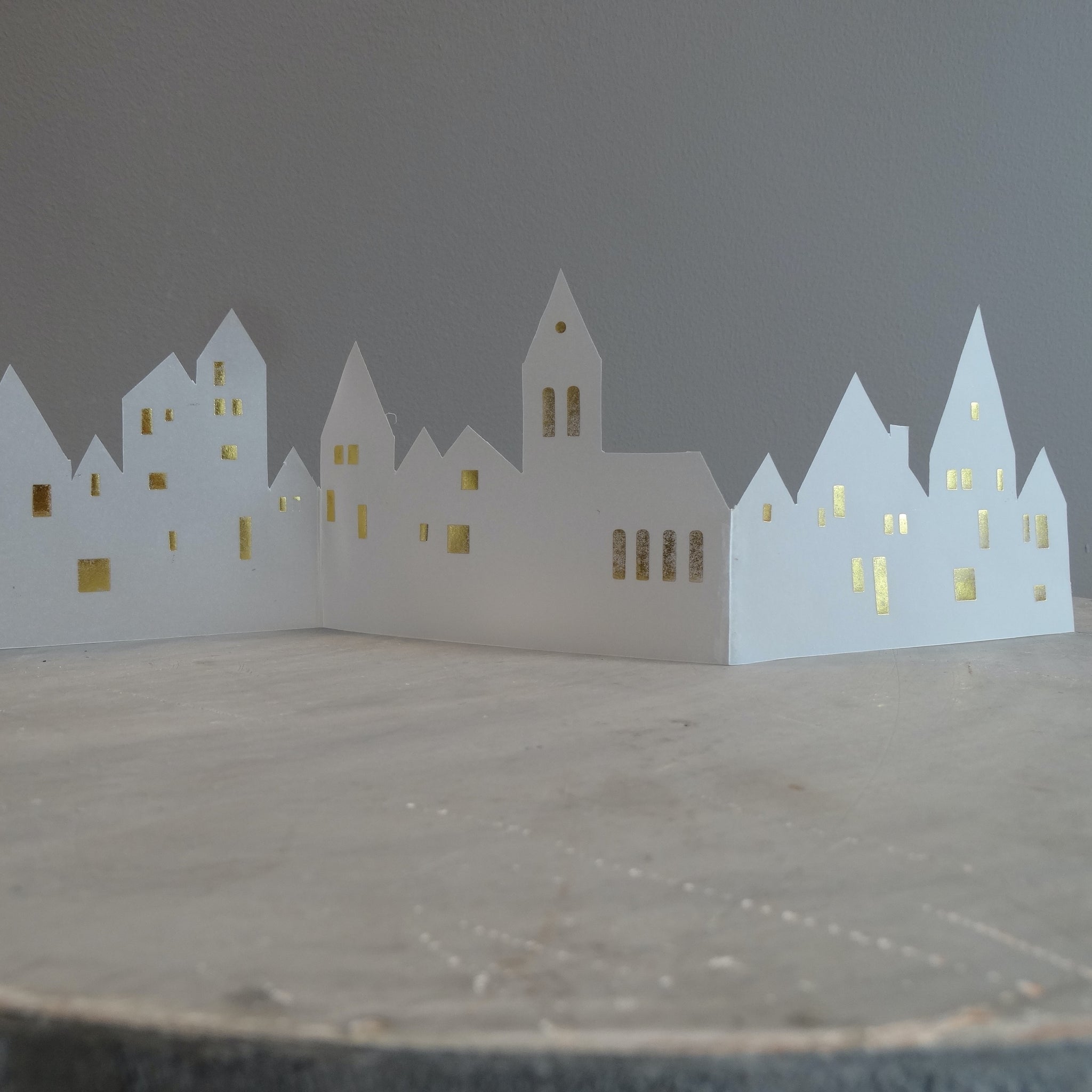 WINTER SILHOUETTEN KARTE