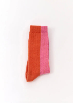 BICOLOR WOOL SOCKS