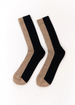 BICOLOR WOOL SOCKS