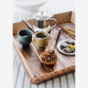 WOODEN SALAT SET
