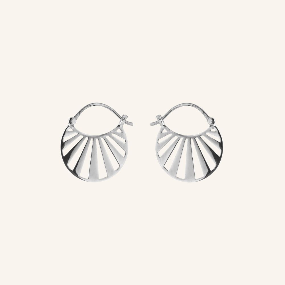 SMALL MISTY LIGHT EARRINGS