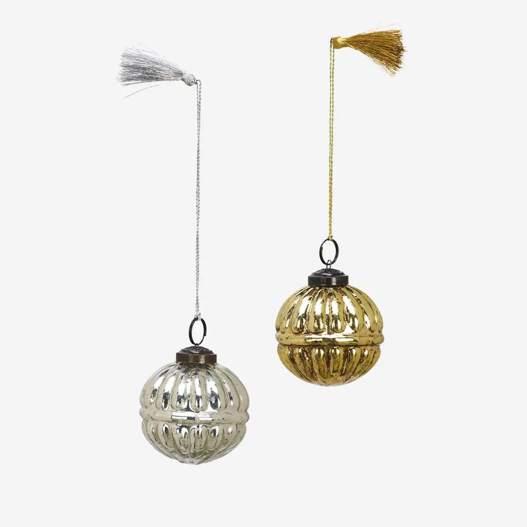 GLASS CHRISTMAS BALLS