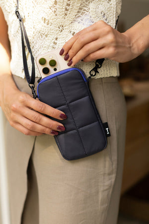LUCE PUFFY PHONE POUCH