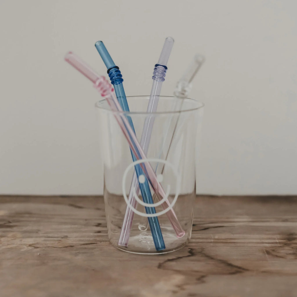 GLASSTROHHALME GEKNICKT - PASTELL