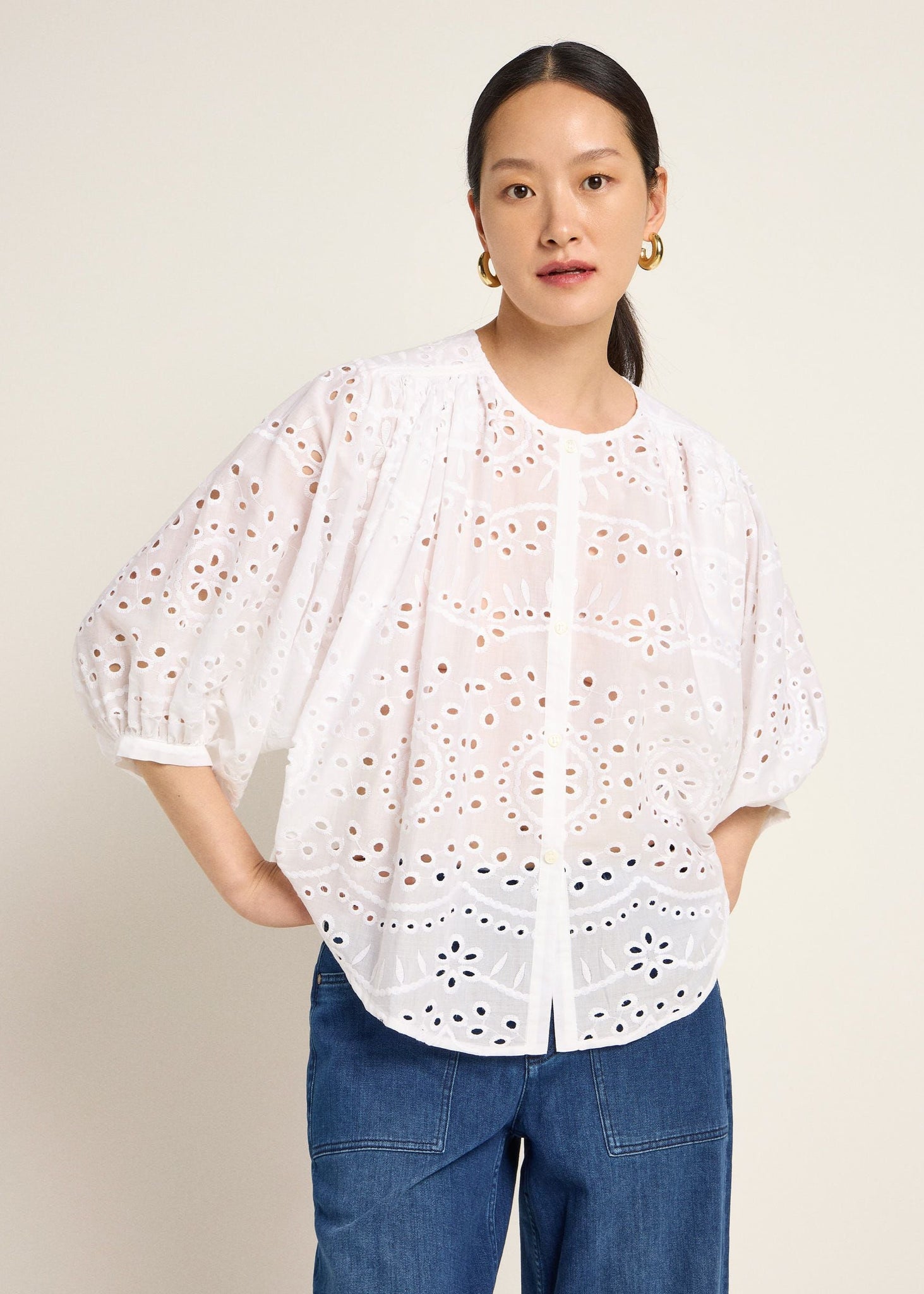 STICKEREIBLUSE