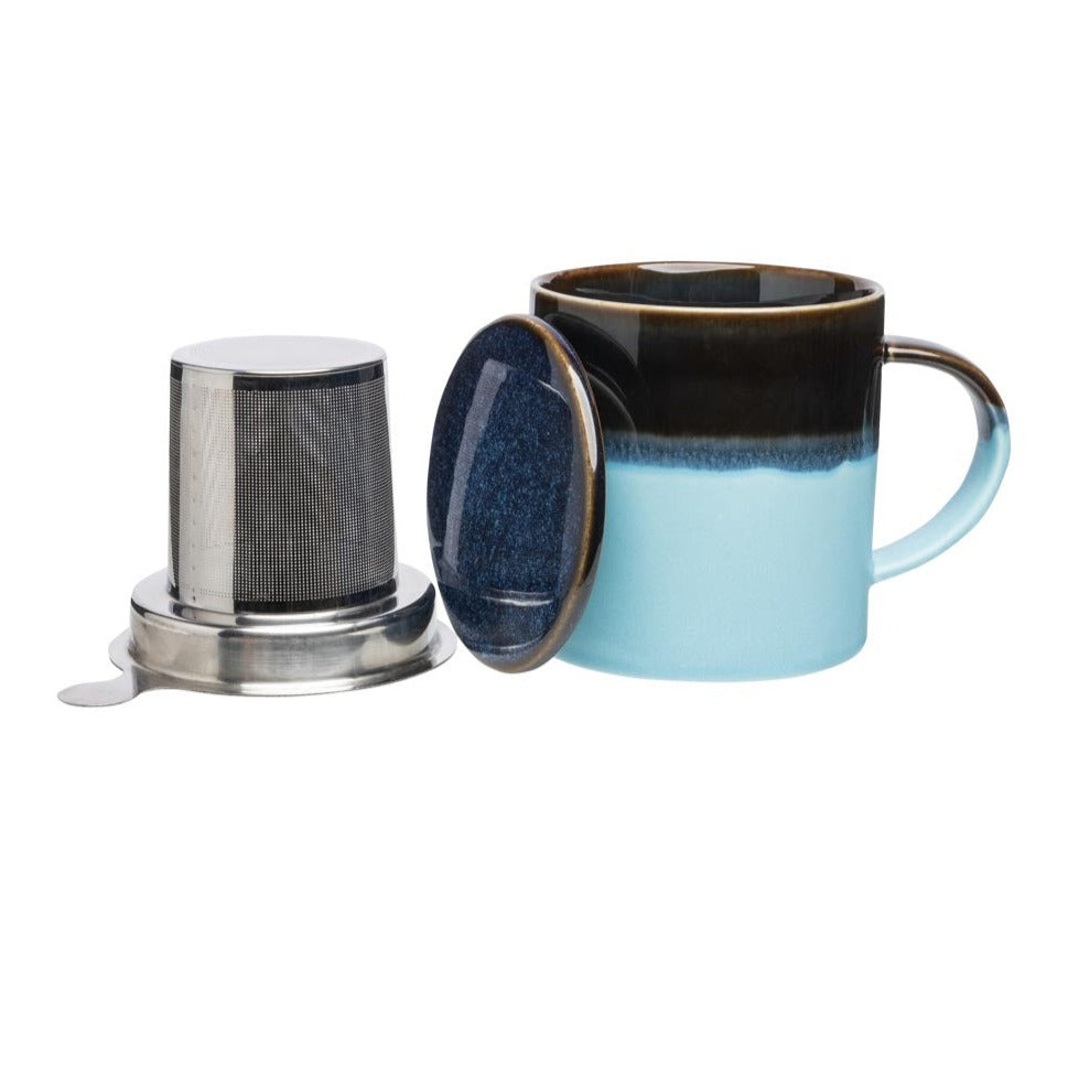 TASSE MIT TEESIEB INDUSTRIAL - 3 FARBEN