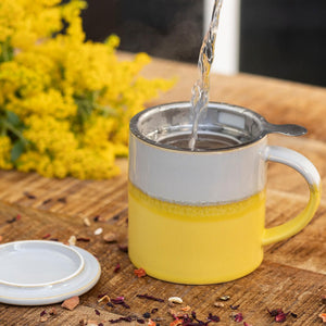 TASSE MIT TEESIEB INDUSTRIAL - 3 FARBEN