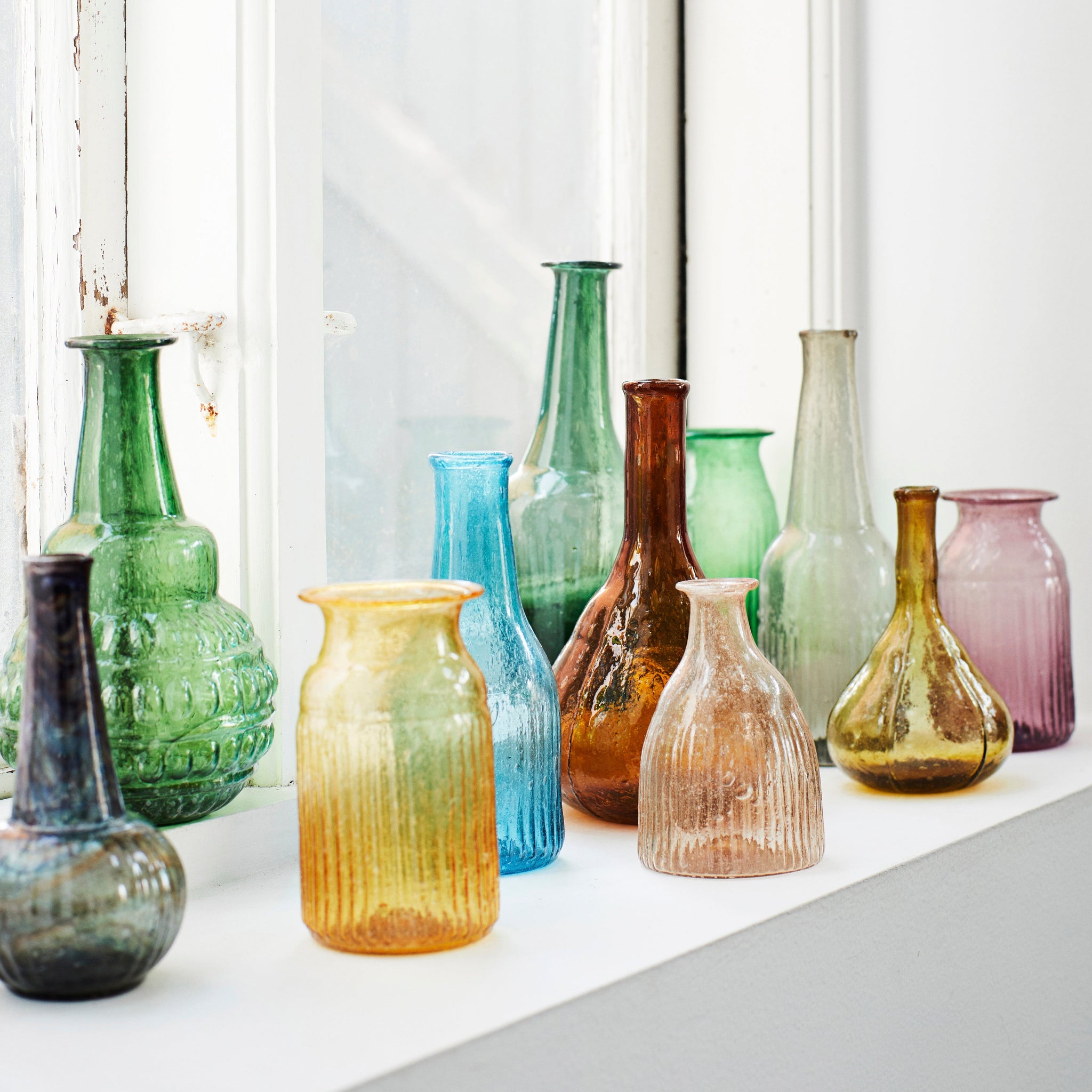 FARBIGE GLASVASEN – Kohnoa