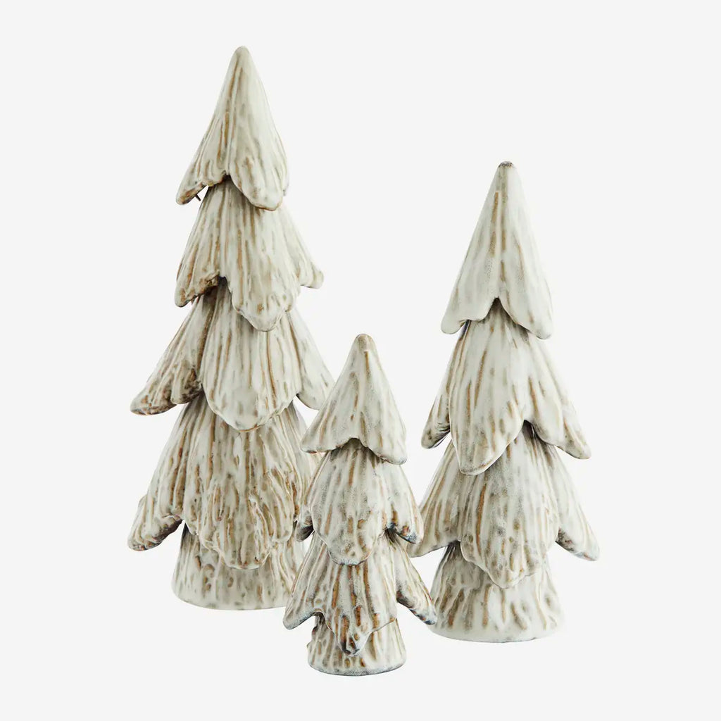CHRISTMAS TREES STONEWARE