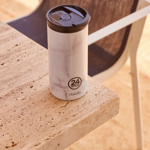 TRAVEL TUMBLER CARRARA