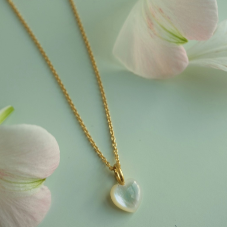 OCEAN HEART NECKLACE