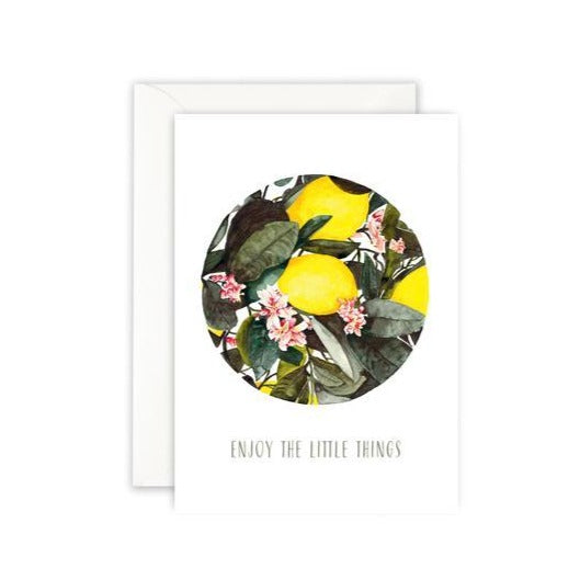GRUSSKARTE - ENJOY THE LITTLE THINGS