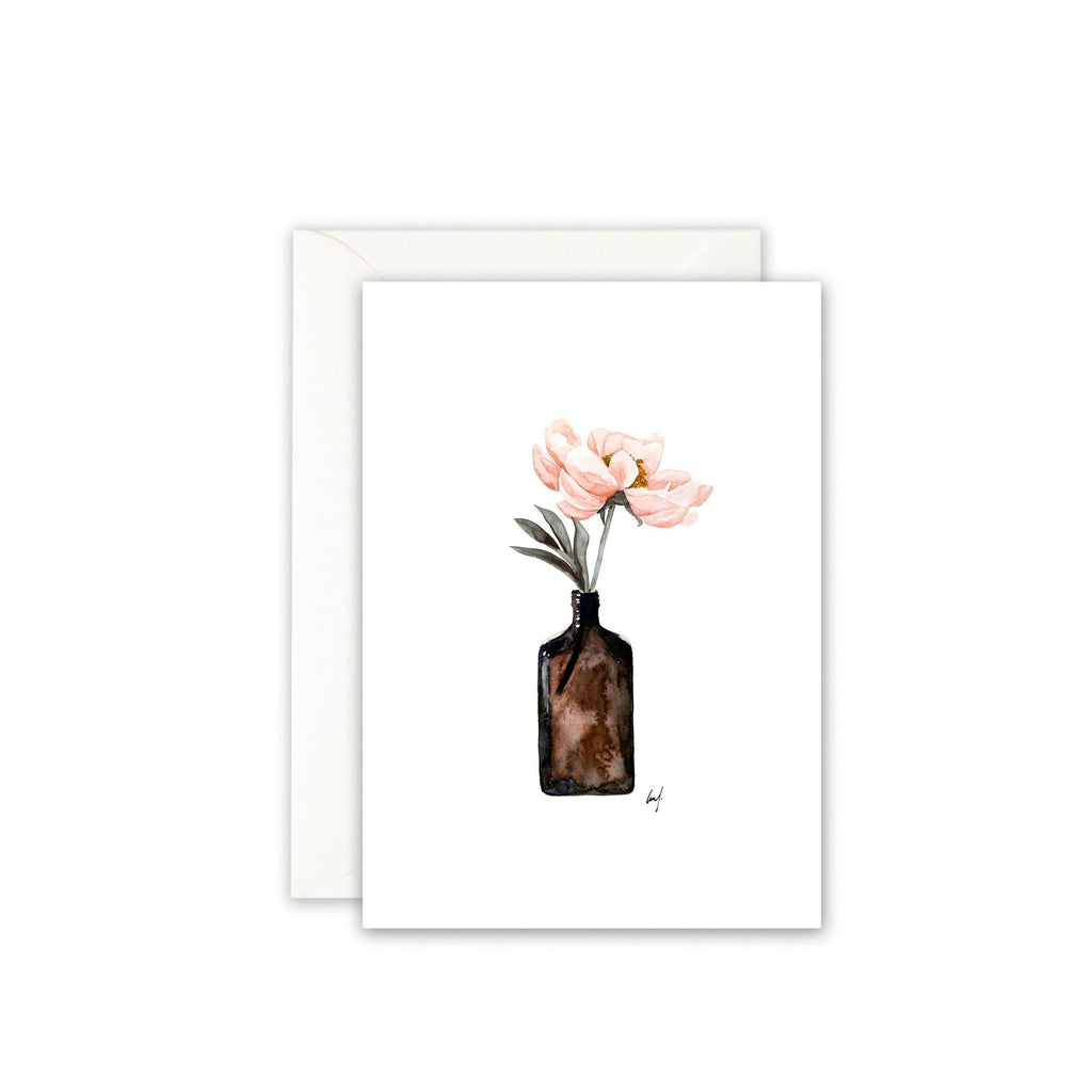 GRUSSKARTE - CORAL BLOSSOM
