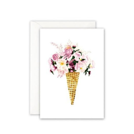 GRUSSKARTE - FLOWER CONE