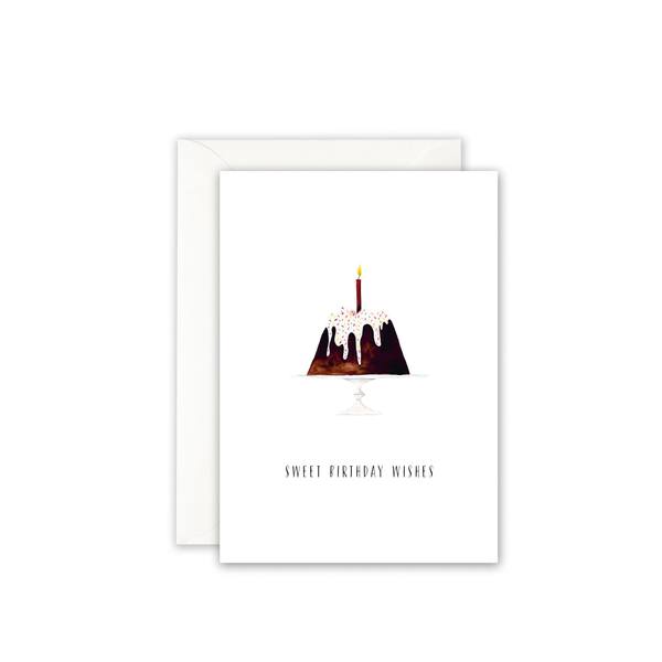GRUSSKARTE - SWEET BIRTHDAY WISHES
