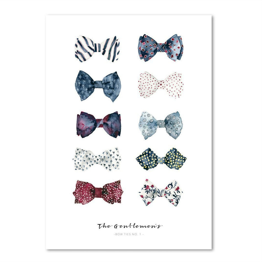 KUNSTDRUCK – THE GENTLEMEN'S BOW TIES