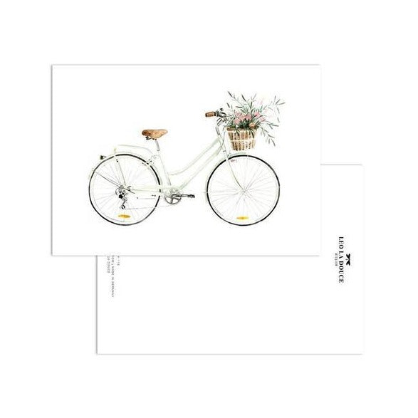 POSTKARTE - BICYCLE LOVE