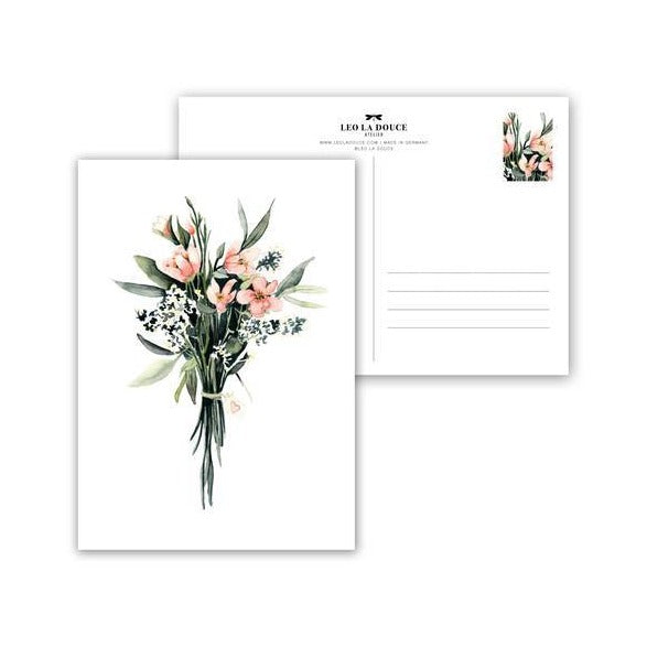 POSTKARTE - FLOWER BOUQUET