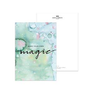 POSTKARTE - MAKE YOUR OWN MAGIC