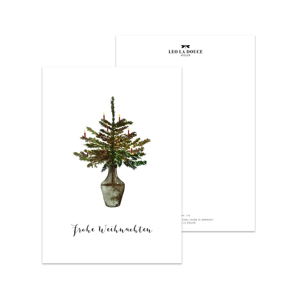 POSTKARTE - WEIHNACHTSBAUM