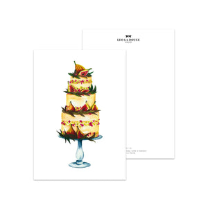 POSTKARTE - FIG TARTE