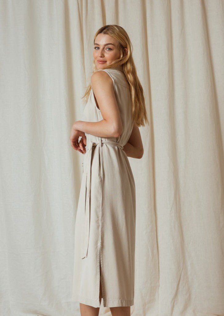PIQUE LYOCELL DRESS