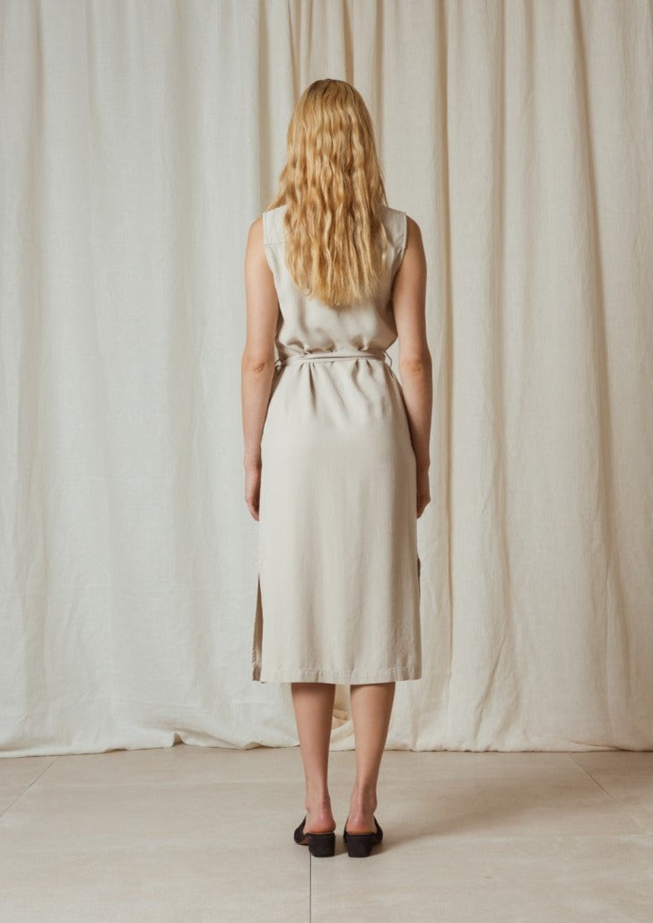 PIQUE LYOCELL DRESS