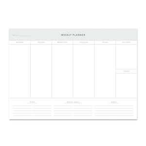 WEEKLY PLANNER – CLASSIC
