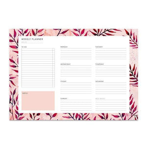 WEEKLY PLANNER – SUMMER LEAVES