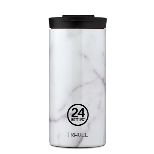 TRAVEL TUMBLER CARRARA