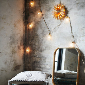 PAPIERSTERN MIT LICHT